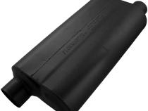 50 Series Hd Chambered Muffler 50 H.D 3.00 Offset In 2.50 Dual Out Moderate Sound Flowmaster
