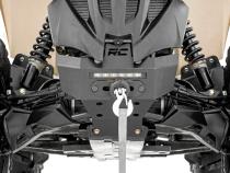 Winch Bumper 4500-Lb Winch Black Series LED 6 Inch Light 13-21 Can-Am Renegade Rough Country