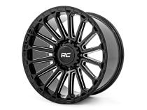 97 Series Wheel One-Piece Gloss Black 17x9 5x5 -12mm Rough Country