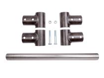 Tacoma Pack Rack Accessory Bar 05-Present Toyota Tacoma Short Bed Pair 1 No Mount and 1 Hi-Lift All Pro Off Road