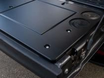 19-23 Jeep Gladiator Overland Tailgate Table Divided Cutting Board Black All Pro Off Road