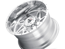 Warrior AT165 Polished 22X14 5-127/5-139.7 -76MM 78.1MM Off Road Wheels American Truxx