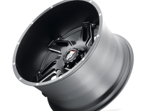 Spurs AT186 Satin Black Milled 22X12 5-127 -44MM 78.1MM Off Road Wheels American Truxx