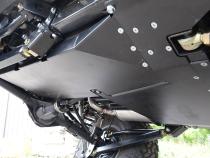 Jeep Wrangler Gas Tank Skid Plate Only 2007-2018 JK 2 Door Only Clayton Off Road