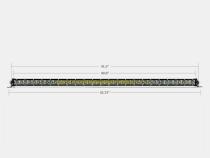 42 Inch Slim Single Row LED Bar Cali Raised LED