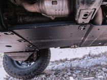 2014-Present 4Runner Transfer Skid Plate Steel/Powdercoat Cali Raised LED