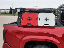 Overland Bed Rack For 24-Present Toyota Tacoma/Long Bed Mid Height Rack Cali Raised LED