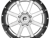 Aluminum Wheels 20X12 Maverick D260 5 On 139.7/5 On 150 Chrome/Gloss Black Lip 110.3 Bore -44 Offset Fuel Off Road Wheels