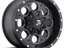 Aluminum Wheels 15X8 Revolver D525 5 On 114.3/5 On 120.7 Matte Black/Milled 78.1 Bore -18 Offset Fuel Off Road Wheels
