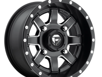 Aluminum Wheels 16X7 Maverick UTV D538 4 On 110 Matte Black Milled 79.4 Bore 13 Offset Fuel Off Road Wheels