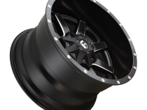 Aluminum Wheels 20X9 Maverick D538 5 On 110/5 On 127 Black/Milled 72.6 Bore 38 Offset Fuel Off Road Wheels