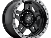 Aluminum Wheels 18X9 Anza D557 5 On 127 Matte Black 78.1 Bore 1 Offset 5 Spoke Fuel Off Road Wheels