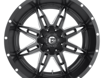 Aluminum Wheels 20X9 Lethal D567 5 On 114.3/5 On 127 Matte Black/Milled 78.1 Bore 1 Offset Fuel Off Road Wheels