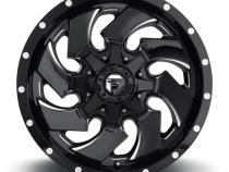Aluminum Wheels 17X9 Cleaver D574 5 On 114.3/5 On 127 Gloss Black/Milled 78.1 Bore -12 Offset 8 Spoke Fuel Off Road Wheels
