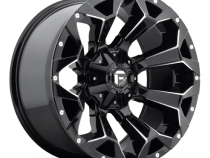Aluminum Wheels 20X10 Assault D576 5 On 114.3/5 On 127 Gloss Black/Milled 78.1 Bore -18 Offset 8 Spoke 49 Lbs Fuel Off Road Wheels