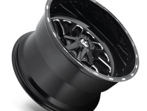 Aluminum Wheels 20X10 Triton D581 5 On 114.3/5 On 127 Gloss Black/Milled 78.1 Bore -18 Offset Mesh Spoke 40 Lbs Fuel Off Road Wheels