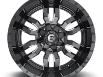 Aluminum Wheels 20X12 Sledge D595 5 On 139.7/5 On 150 Gloss Black Milled 110.1 Bore -44 Offset Fuel Off Road Wheels