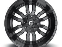Aluminum Wheels 17X9 Sledge D596 5 On 114.3/5 On 127 Matte Black/Gloss Black Lip 78.1 Bore 1 Offset Fuel Off Road Wheels