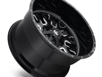Aluminum Wheels 18X9 Stroke D611 5 On 114.3/5 On 127 Gloss Black/Milled 78.1 Bore -12 Offset Fuel Off Road Wheels
