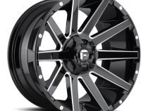 Aluminum Wheels 22X10 Contra D615 5 On 114.3/5 On 127 Gloss Black/Milled 78.1 Bore -18 Offset Multi Spoke Fuel Off Road Wheels