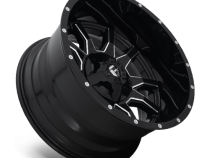 Aluminum Wheels 18X9 Vandal D627 5 On 114.3/5 On 127 Gloss Black/Milled 78.1 Bore -12 Offset Fuel Off Road Wheels