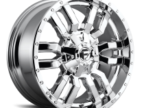 Aluminum Wheels 20X9 Sledge D631 5 On 139.7/5 On 150 Chrome Plated 110.1 Bore 1 Offset Fuel Off Road Wheels