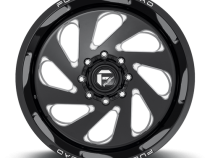 Aluminum Wheels 22X12 Vortex D637 6 On 135 Gloss Black Milled 87.1 Bore -44 Offset Fuel Off Road Wheels