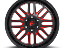 Aluminum Wheels 20X9 Ignite D663 5 On 127 Gloss Black Red Tinted Clear 71.5 Bore 1 Offset Fuel Off Road Wheels