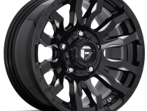Aluminum Wheels 17X9 Blitz D673 5 On 127 Gloss Black Milled 71.5 Bore 1 Offset Multi Spoke Fuel Off Road Wheels