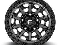 Aluminum Wheels 17X8.5 Covert D716 5 On 150 Matte Gunmetal Gray Black Bead Ring 110.1 Bore 14 Offset Multi Spoke Fuel Off Road Wheels