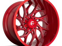 Aluminum Wheels 20X9 Runner D742 6 On 135 Candy Red Milled 87.1 Bore 1 Offset Fuel Off Road Wheels