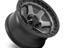 Aluminum Wheels 18X9 Block D752 5 On 127 Gunmetal Gray/Black Ring 71.5 Bore 1 Offset 6 Spoke Fuel Off Road Wheels