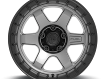 Aluminum Wheels 18X9 Block D752 5 On 127 Gunmetal Gray/Black Ring 71.5 Bore 1 Offset 6 Spoke Fuel Off Road Wheels