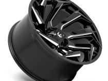 Aluminum Wheels 20X9 Reaction D753 5 On 114.3/5 On 127 Gloss Black/Milled 78 Bore 1 Offset Fuel Off Road Wheels