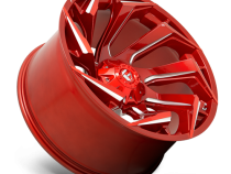 Aluminum Wheels 20X9 Reaction D754 5 On 114.3/5 On 127 Candy Red/Milled 78 Bore 1 Offset Fuel Off Road Wheels