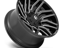 Aluminum Wheels 20X9 Typhoon D773 5 On 114.3/5 On 127 Gloss Black/Milled 78.1 Bore 1 Offset Fuel Off Road Wheels