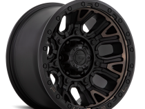 Aluminum Wheels 20X9 Traction D824 5 On 127 Matte Black Double Dark Tint 71.5 Bore 1 Offset Fuel Off Road Wheels
