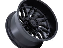 Aluminum Wheels 20X9 Hurricane D864 5 On 127 Blackout 71.5 Bore 1 Offset Fuel Off Road Wheels