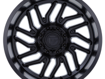 Aluminum Wheels 20X9 Hurricane D864 5 On 127 Blackout 71.5 Bore 1 Offset Fuel Off Road Wheels