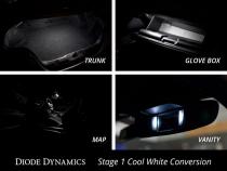 Mustang Interior Light Kit 15-17 Mustang Stage 2 Red Diode Dynamics