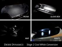 Mustang Interior Light Kit 15-17 Mustang Stage 2 Red Diode Dynamics