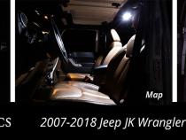 Wrangler JK 4dr Interior Kit Stage 2 Red Diode Dynamics