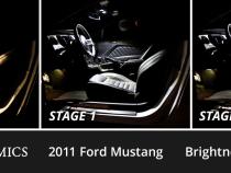 Interior LED Kit for 2010-2014 Ford Mustang, Cool White Stage 1 Diode Dynamics