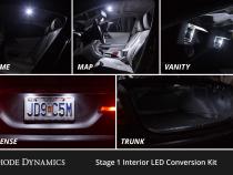Interior LED Kit for 2007-2011 Toyota Camry, Cool White Stage 1 Diode Dynamics