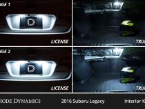 Interior LED Kit for 2010-2014 Subaru Legacy, Cool White Stage 2 Diode Dynamics