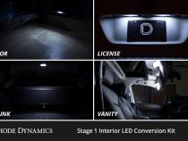 Interior LED Kit for 2007-2014 Chevrolet Suburban, Cool White Stage 1 Diode Dynamics