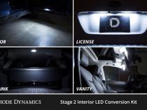 Interior LED Kit for 2007-2014 Chevrolet Suburban, Cool White Stage 1 Diode Dynamics