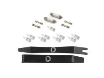 Interior LED Kit for 2009-2012 Chevrolet Traverse, Cool White Stage 1 Diode Dynamics