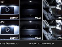 Interior LED Kit for 2009-2012 Chevrolet Traverse, Cool White Stage 1 Diode Dynamics