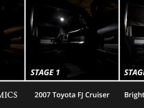 Interior LED Kit for 2007-2014 Toyota FJ Cruiser, Cool White Stage 1 Diode Dynamics
